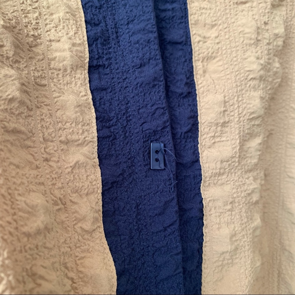 Ic By Connie K Button Front Back Tunic Color Bloc… - image 3